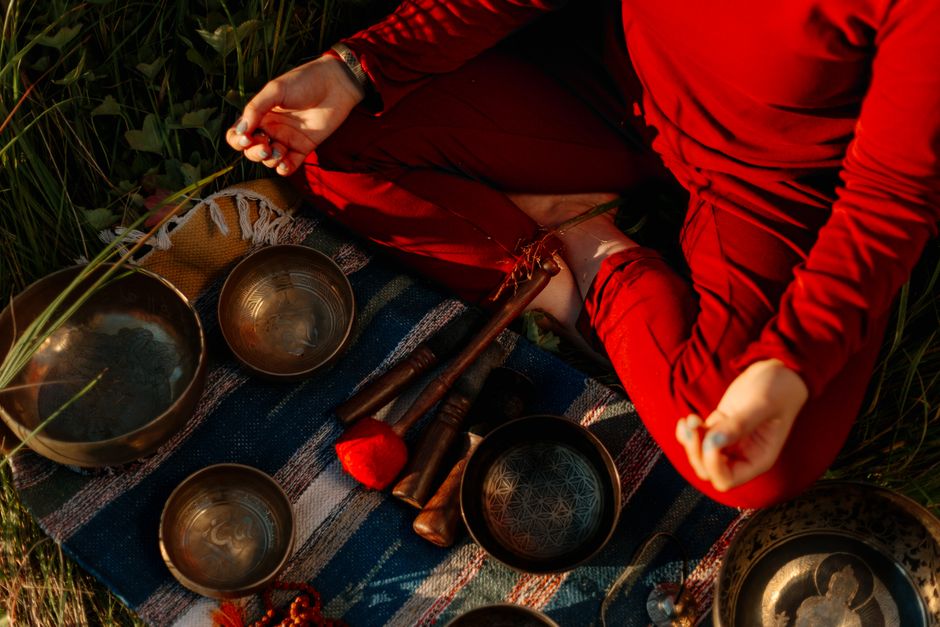 Ayurvedic elements balancing mind and body for wellness